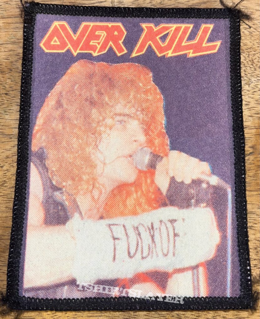 Overkill - Bobby Blitz - Printed Patch