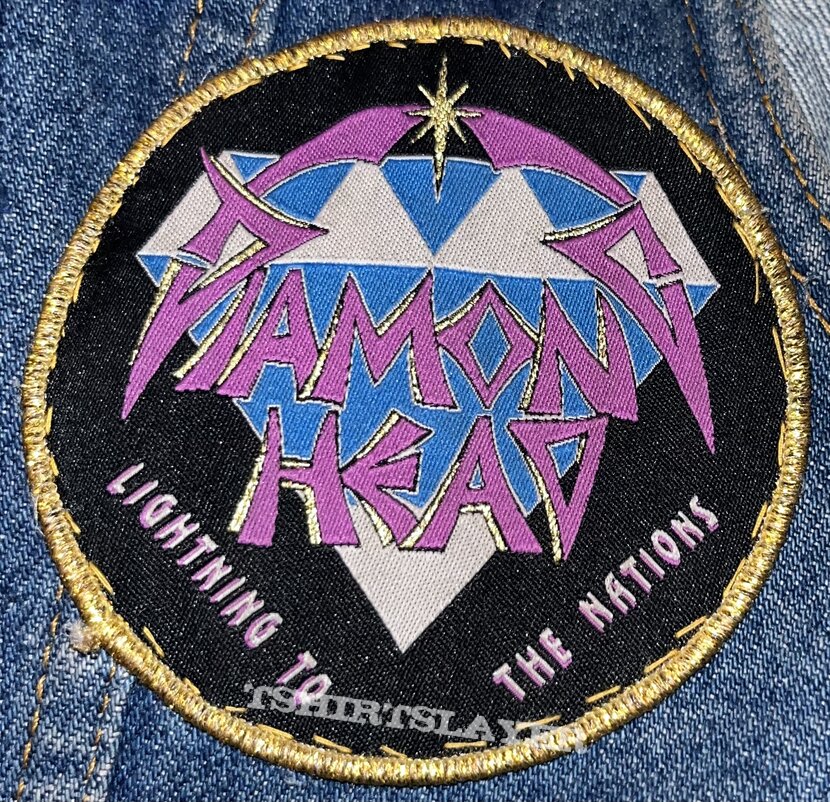 Diamond Head - Lightning to the Nations - Woven Patch