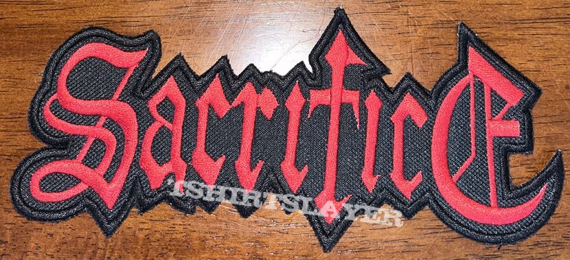 Sacrifice - Logo - Embroidered Patch