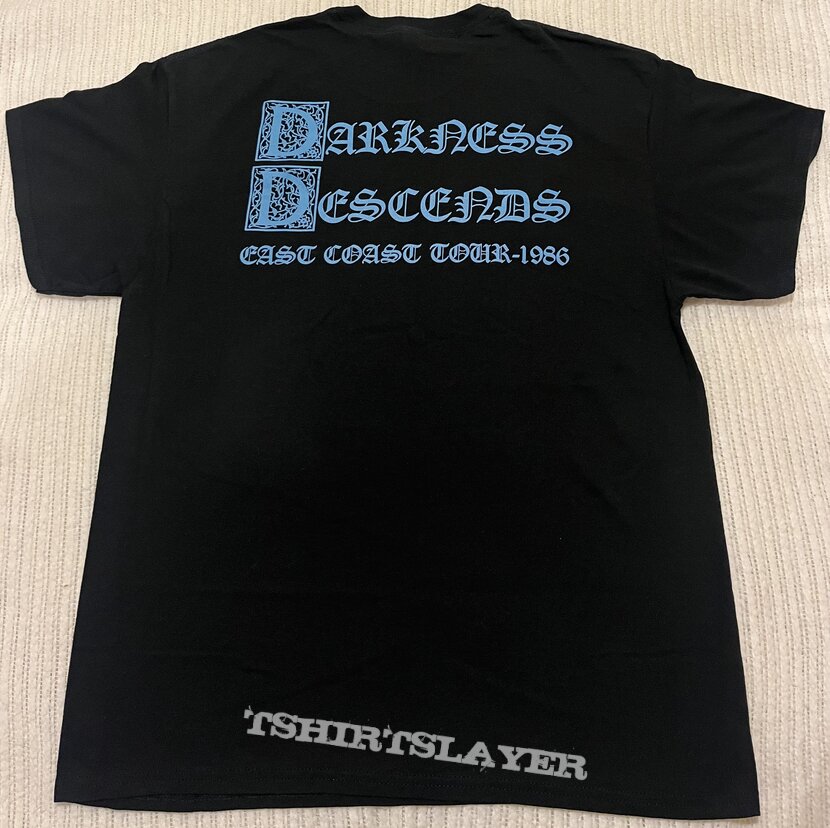 Dark Angel - Darkness Descends - East Coast Tour 1986 shirt (reprint)