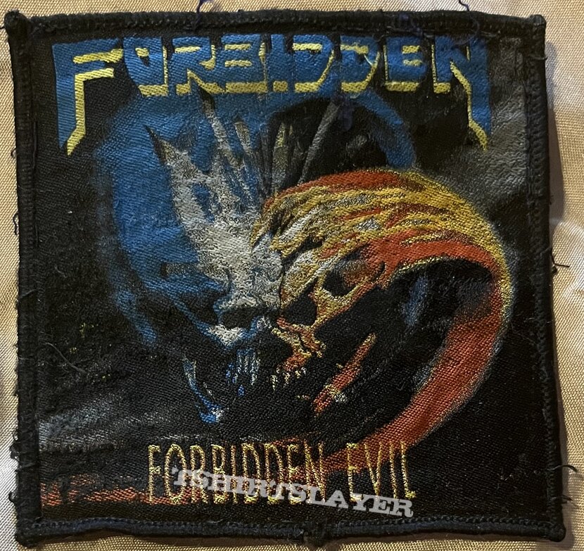 Forbidden - Forbidden Evil - Woven Patch