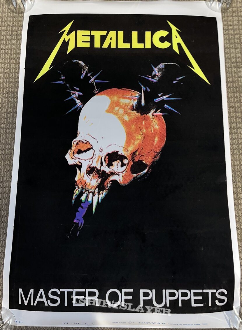 Metallica - Master of Puppets - Blacklight poster