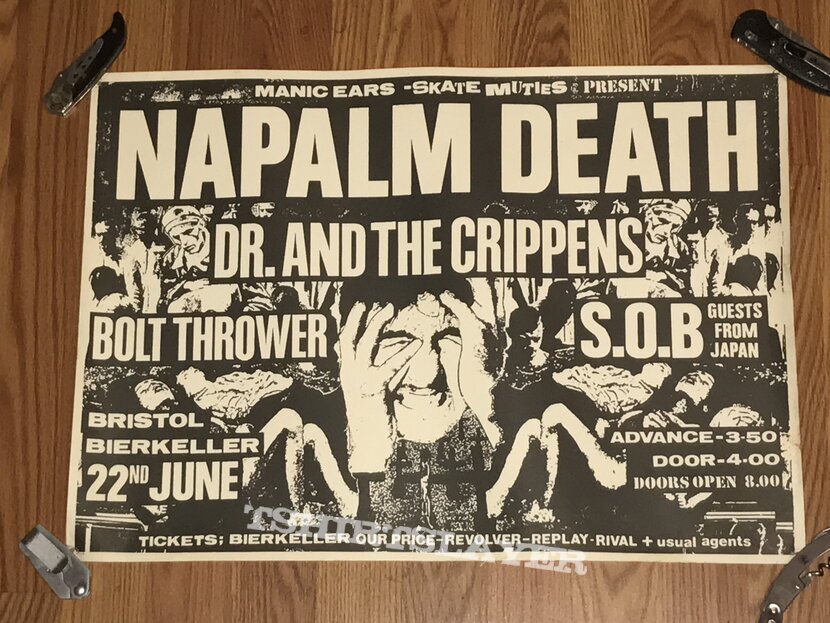 Napalm Death - Poster Collection