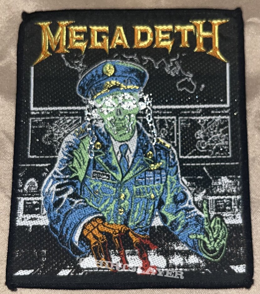 Megadeth - Holy Wars… The Punishment Due - Woven Patch