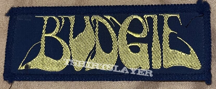 Budgie - Logo - Woven Patch