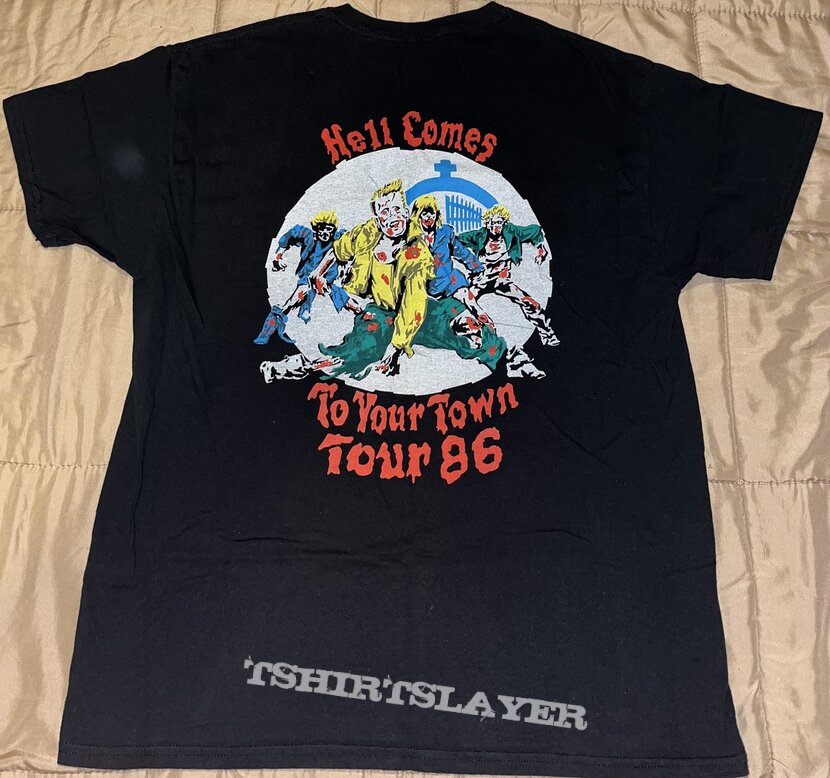 Destruction Hell Comes to your Town ‘86 Tour shirt (reprint)