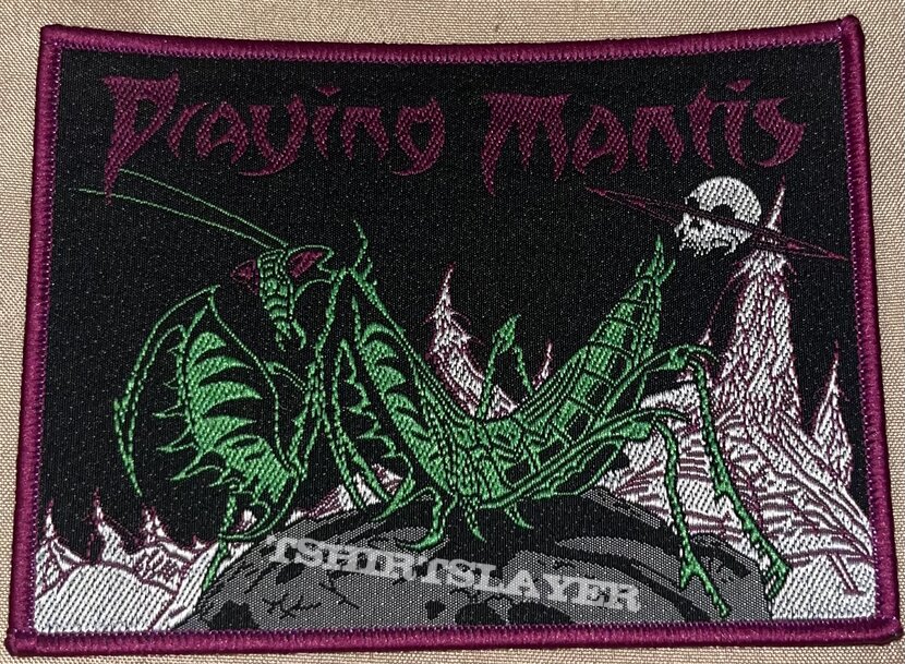Praying Mantis - Time Tells No Lies - Woven Patch