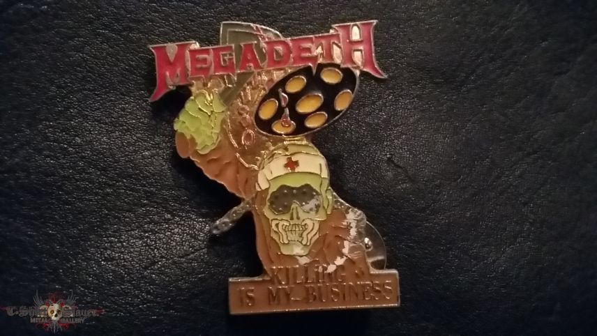 Megadeth Pins and Catalogs