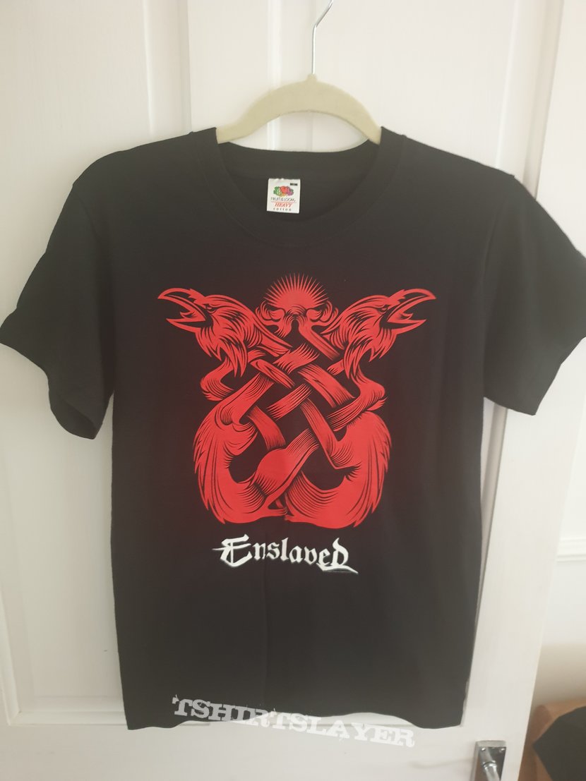 ENSLAVED Small Mens 36/38 Escape the Burning Core T-Shirt NEW BNWOT