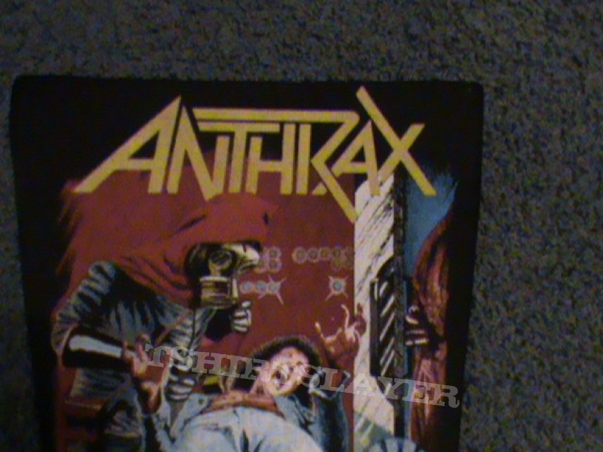 Patch - Anthrax &quot;Spreading The Disease&quot; Original Back Patch