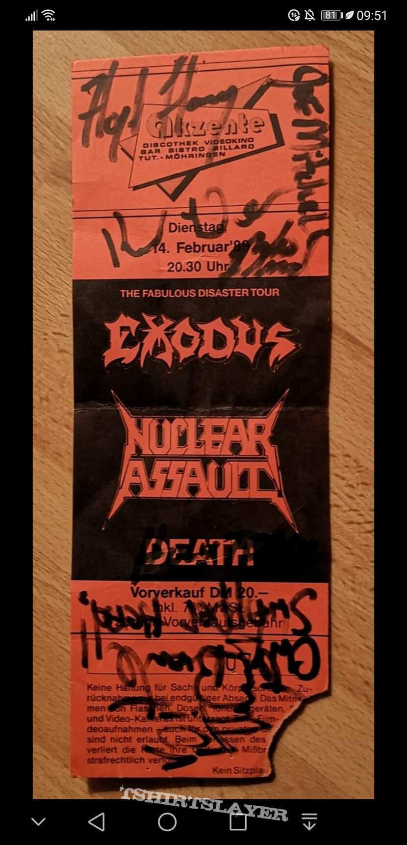 Death Scarf 1989 