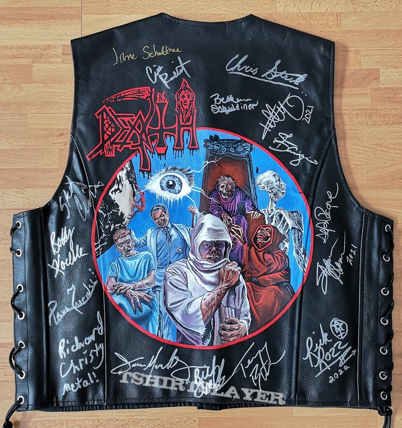 Slayer Finished Vest TShirtSlayer TShirt and BattleJacket Gallery