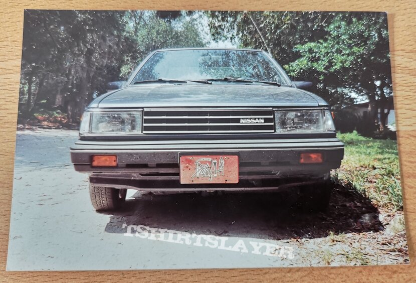 Death Vanity License Plate  80&#039;s