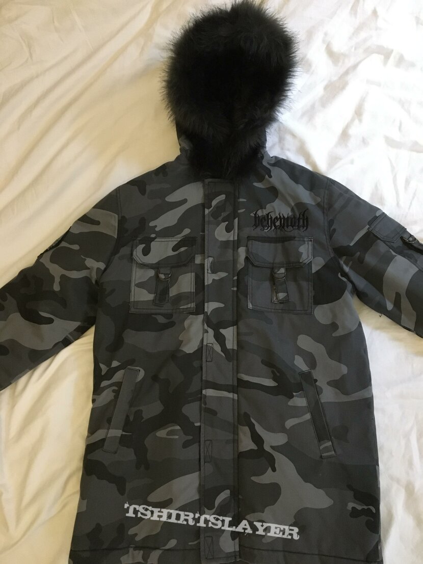 Behemoth Camo Parka from The Satanist era