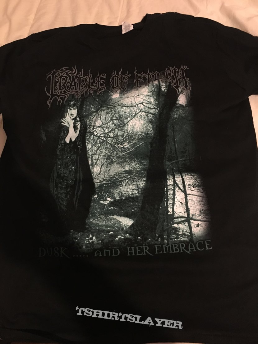 T-shirt cradle of filth « dusk and her embrace »