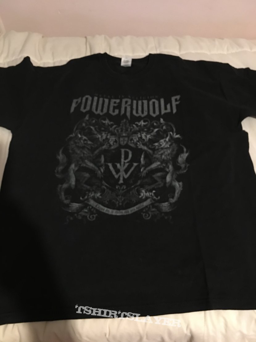 T-shirt Powerwolf « Metal is religion » 