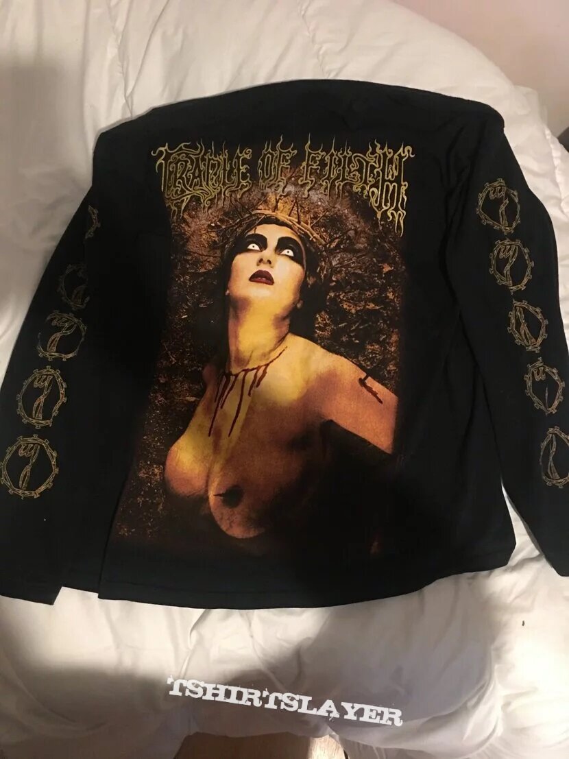Cradle Of Filth 2005 Cursed Above All Men Longsleeve