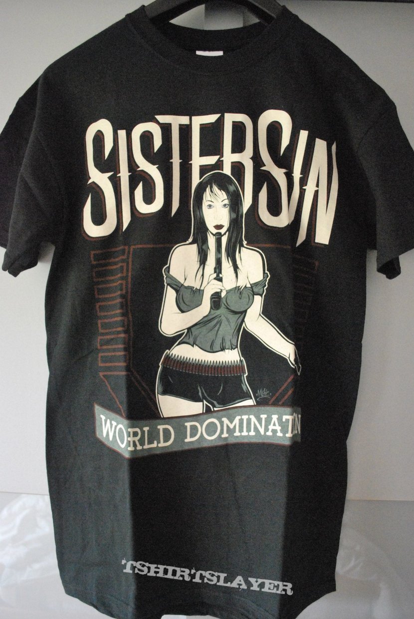 Sister Sin - World Domination | TShirtSlayer TShirt and BattleJacket Gallery