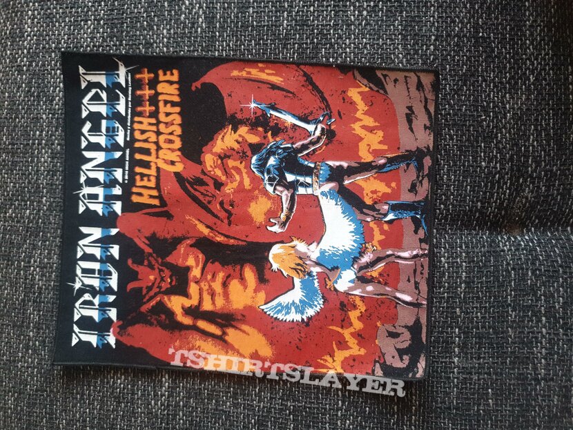 Iron Maiden Metal backpatch  heavy metal  thrash metal 