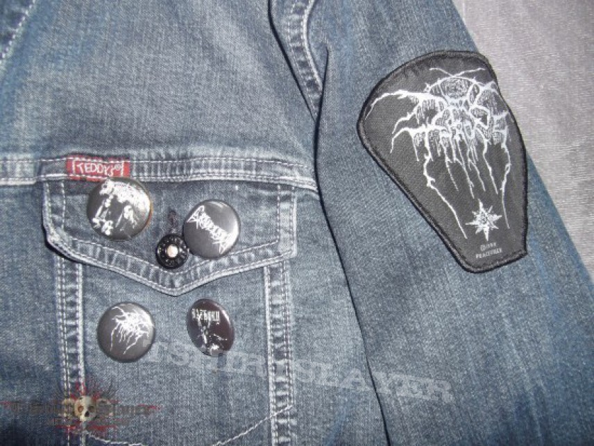 Battle Jacket - Denim jacket (drawn back side)