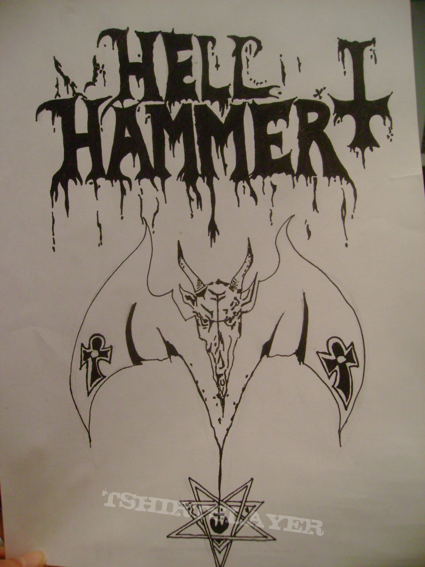 Other Collectable - Hellhammer logo drawn