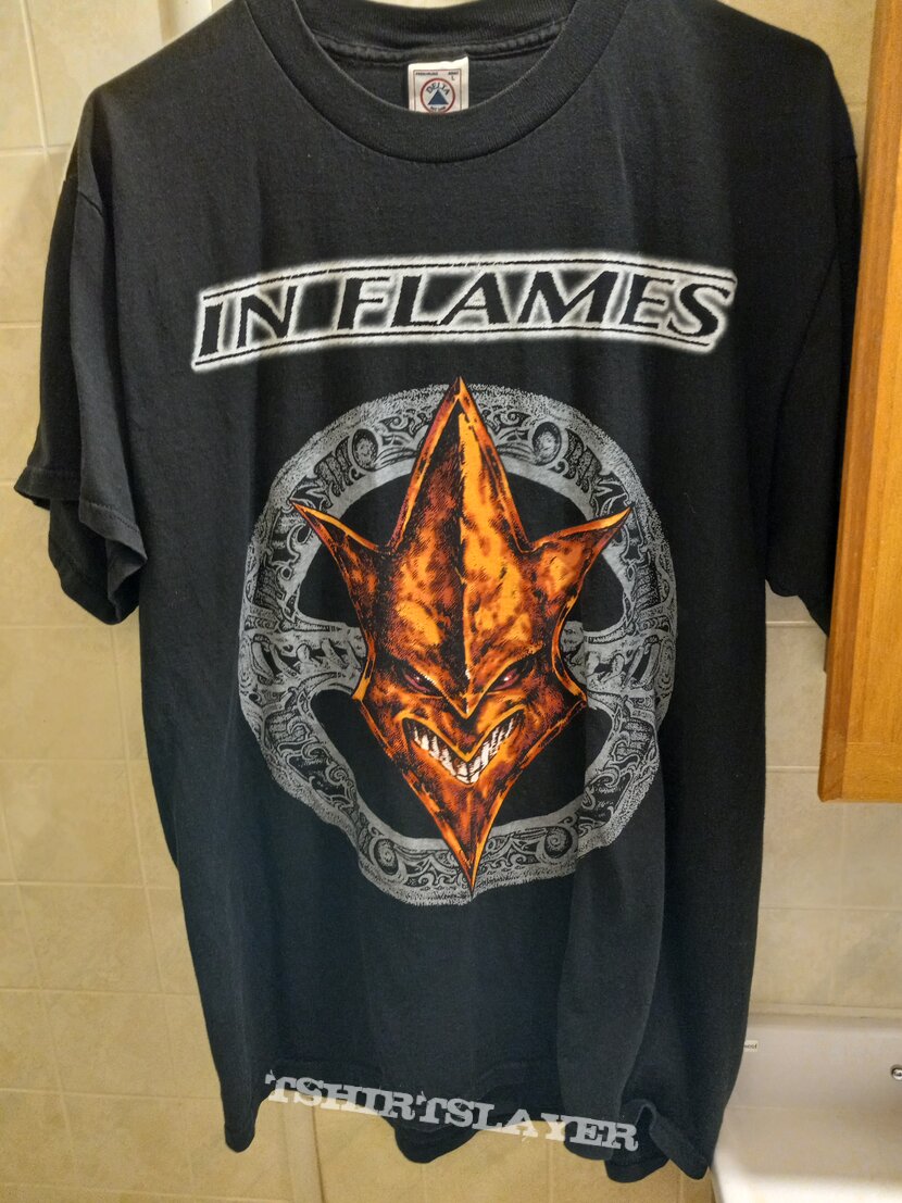 In Flames 2000's Jesterhead shirt | TShirtSlayer TShirt and BattleJacket  Gallery