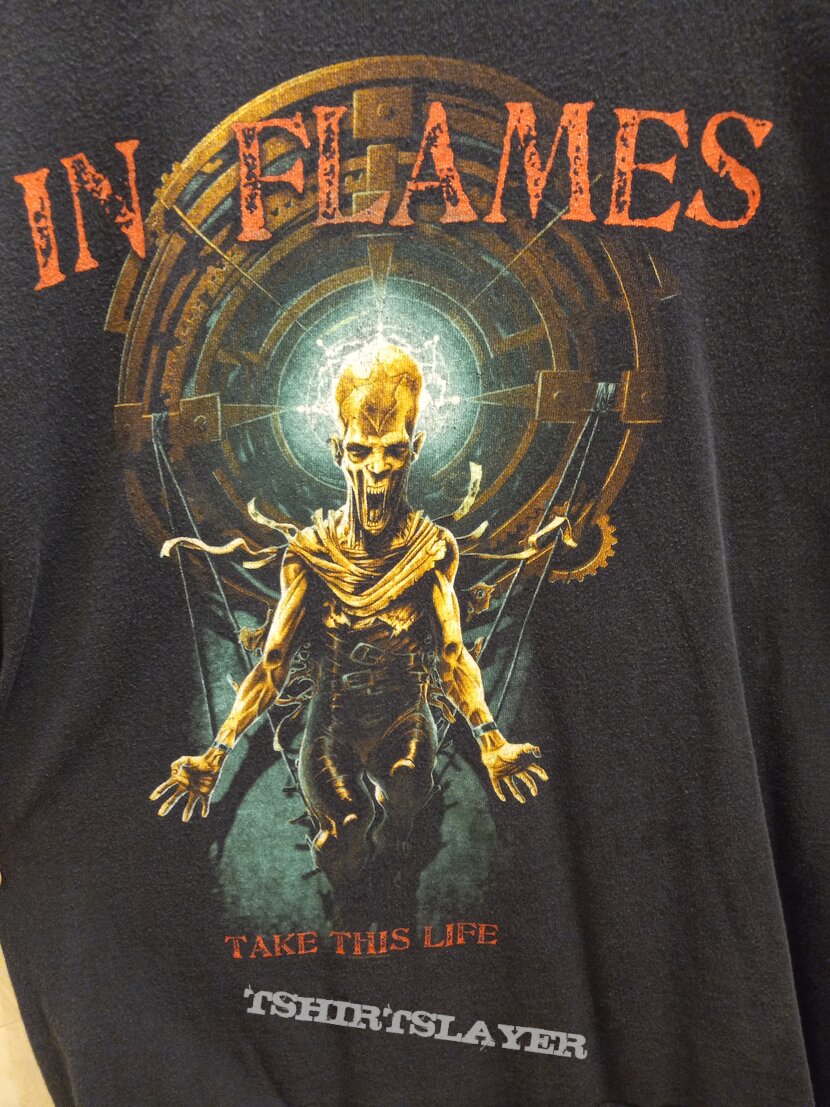 In Flames 2006 Take This Life shirt