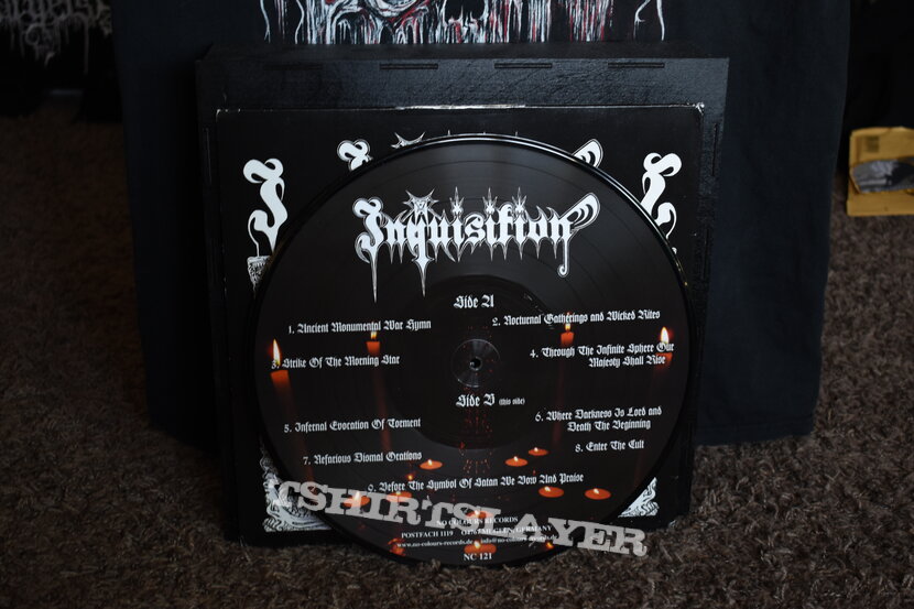 Inquisition Nefarious Dismal Orations - autographed vinyl
