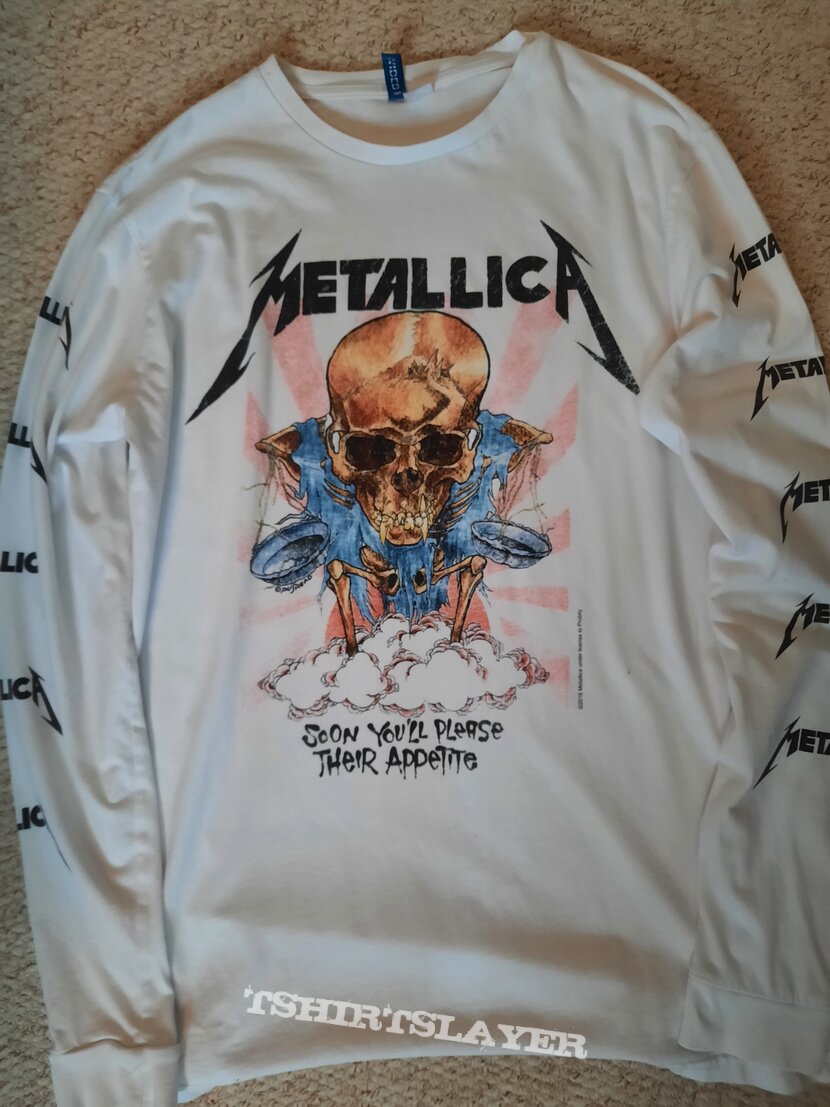 Metallica Soon You&#039;ll Please their Appetite Longsleeve