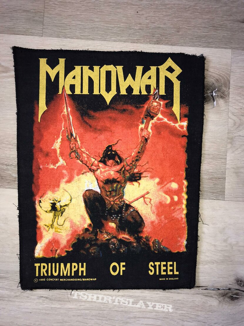 Manowar Backpatch