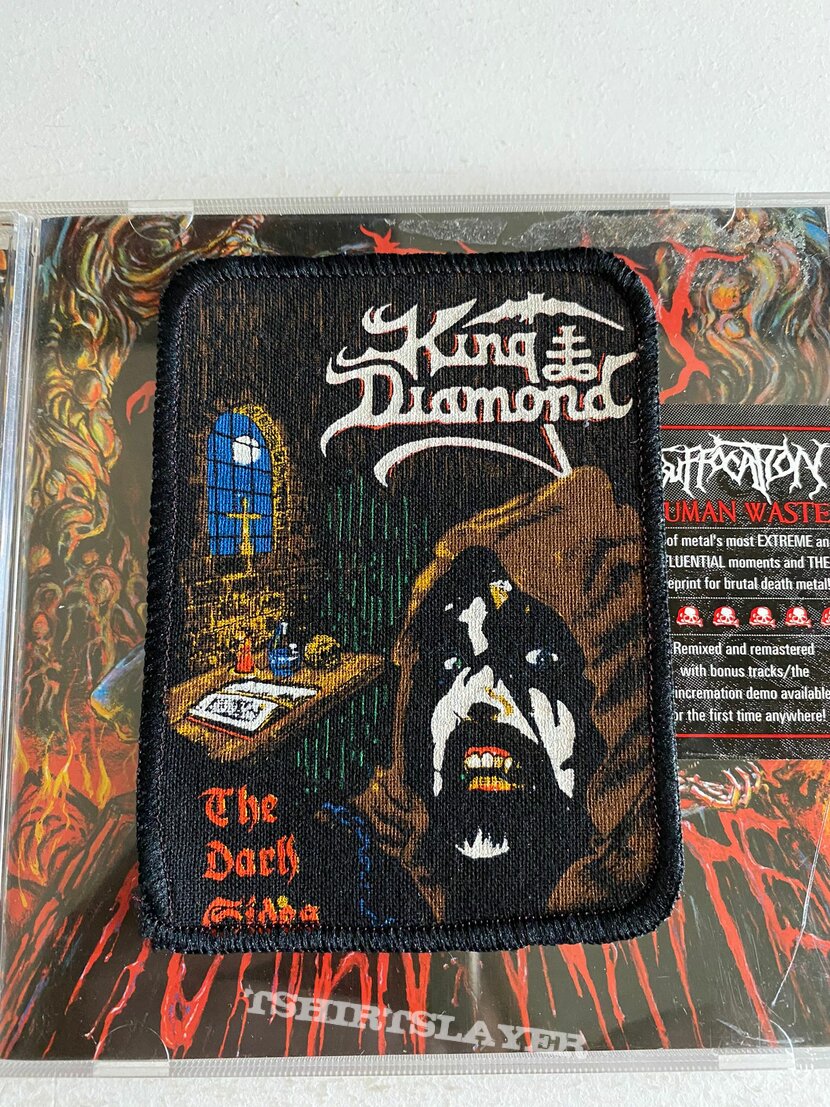 vintage King Diamond printed patch