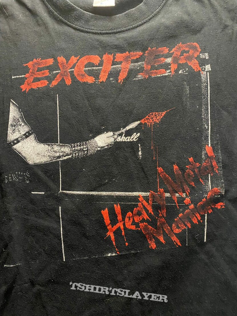 Exciter HeavyMetalManiac T-shirt