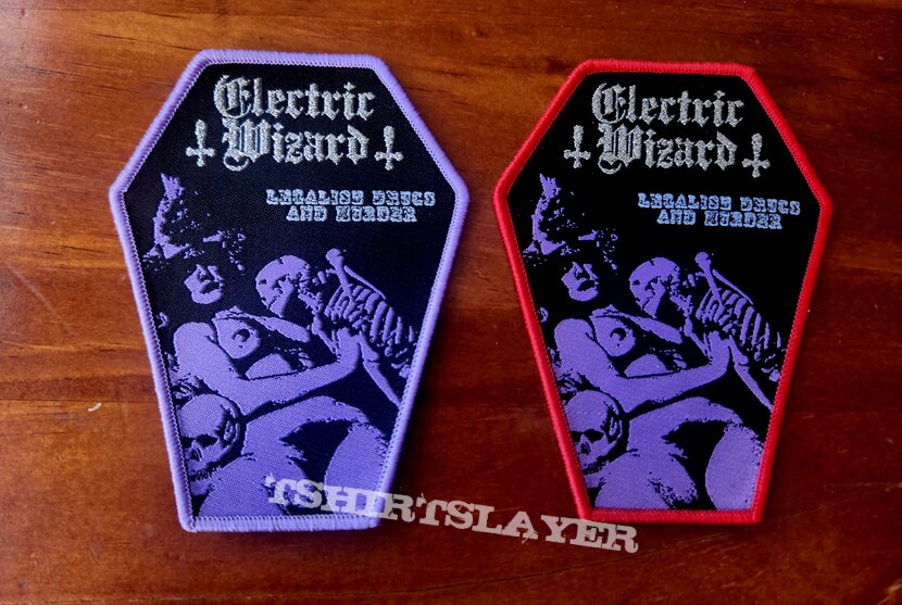 Electric Wizard - Legalise Drugs &amp; Murder Patches 