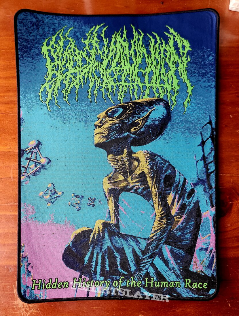 Blood Incantation - Hidden Histroy......Backpatch (Black Border) 