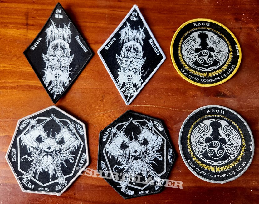 Absu Patches by Unholy Patches 