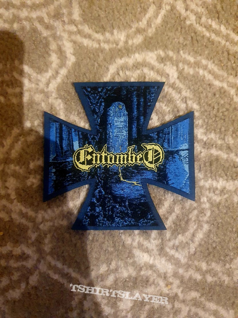 Entombed - Left Hand Path Cross Shaped Patch