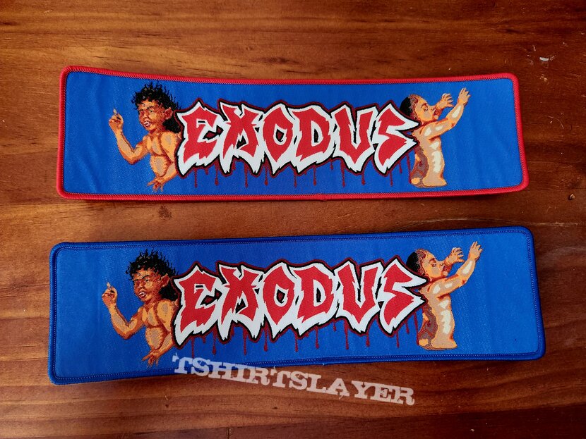 Exodus - Bonded By Blood Strip Patches 