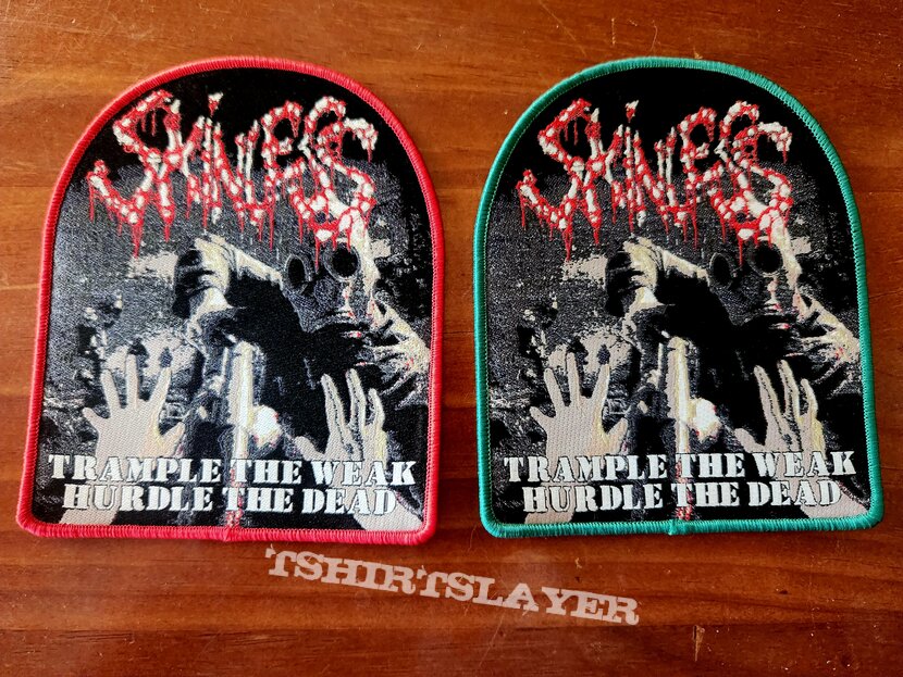 Skinless - Trample The Weak, Hurdle The Dead Patches Skinless - Trample The Weak, Hurdle The Dead Patches