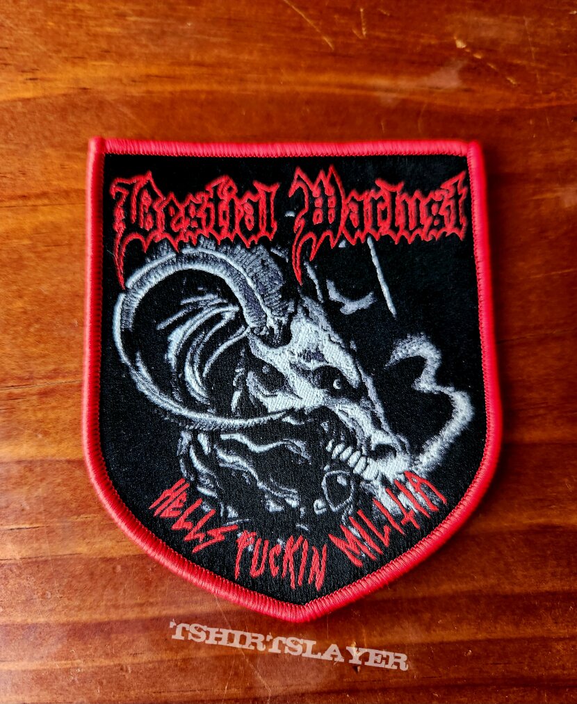 Bestial Warlust - Hell&#039;s Fuckin&#039; Militia Patch 