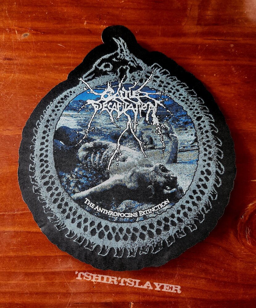 Cattle Decapitation - The Anthropocene Extinction Oversized Patch 