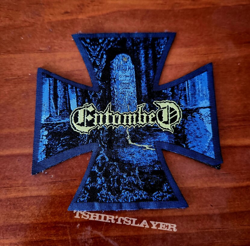 Entombed - Left Hand Path Cross Patch 