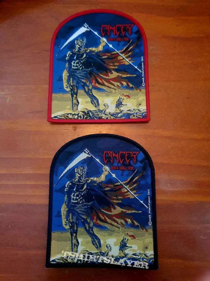 Cancer - Death Shall Rise Patches
