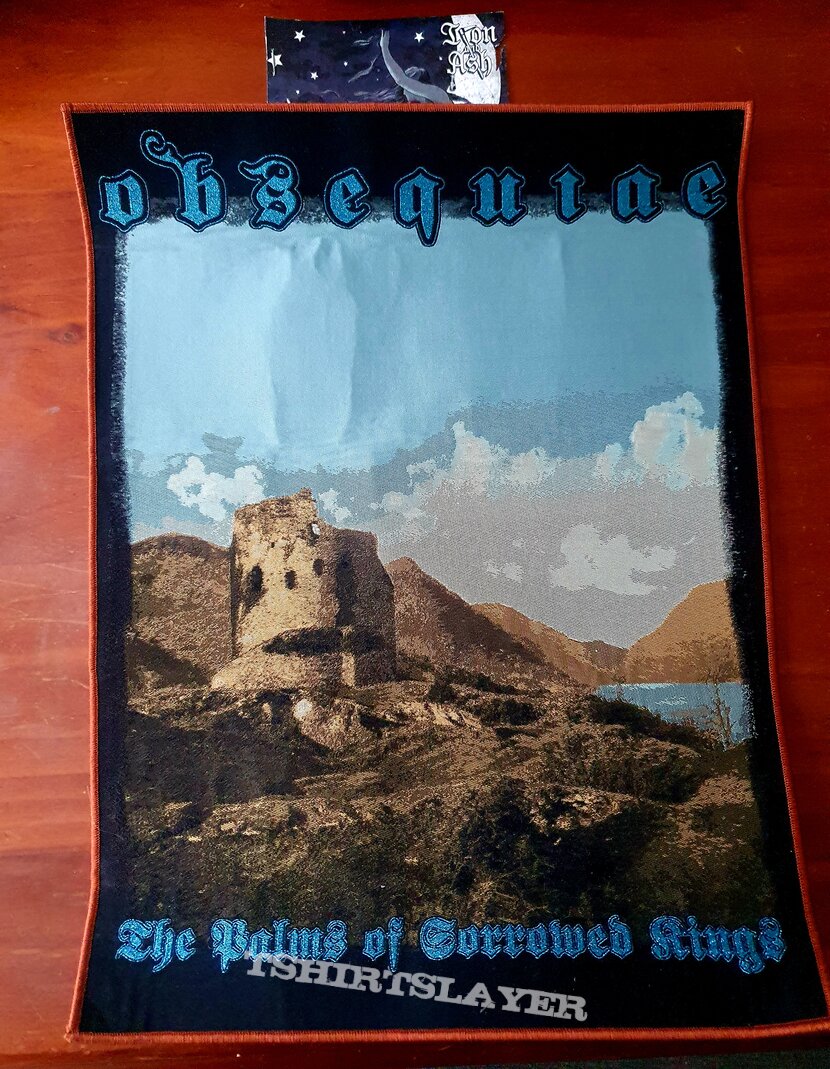 Obsequiae - The Palms of Sorrowed Kings Back Patch 