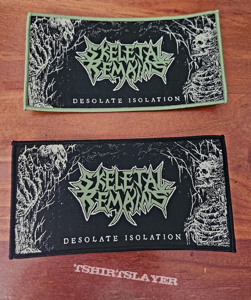 Skeletal Remains - Desolate Isolation Patches
