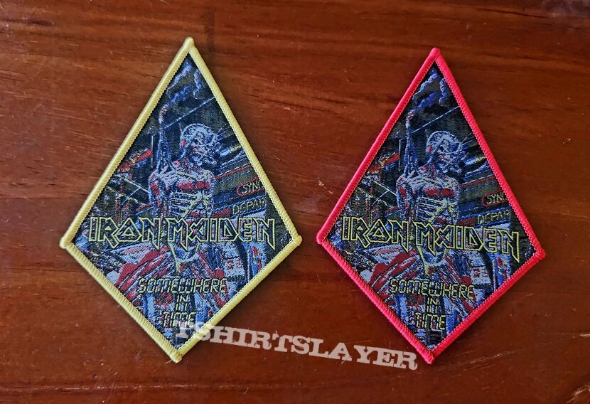 Iron Maiden - Somewhere In Time Patches 