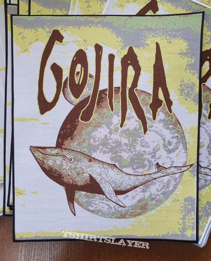 Gojira from mars to sirius woven backpatch