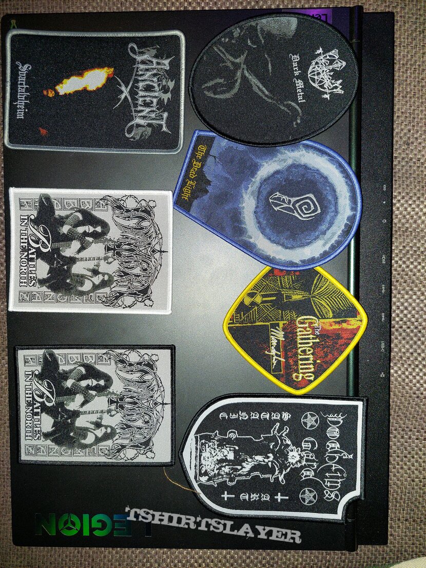 The Gathering Black metal patches