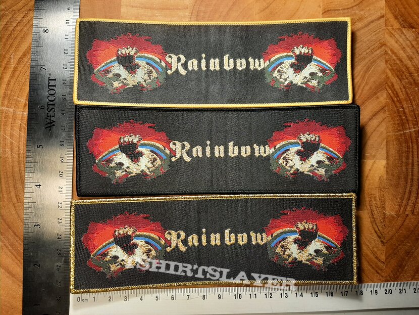 Rainbow rising strip patch