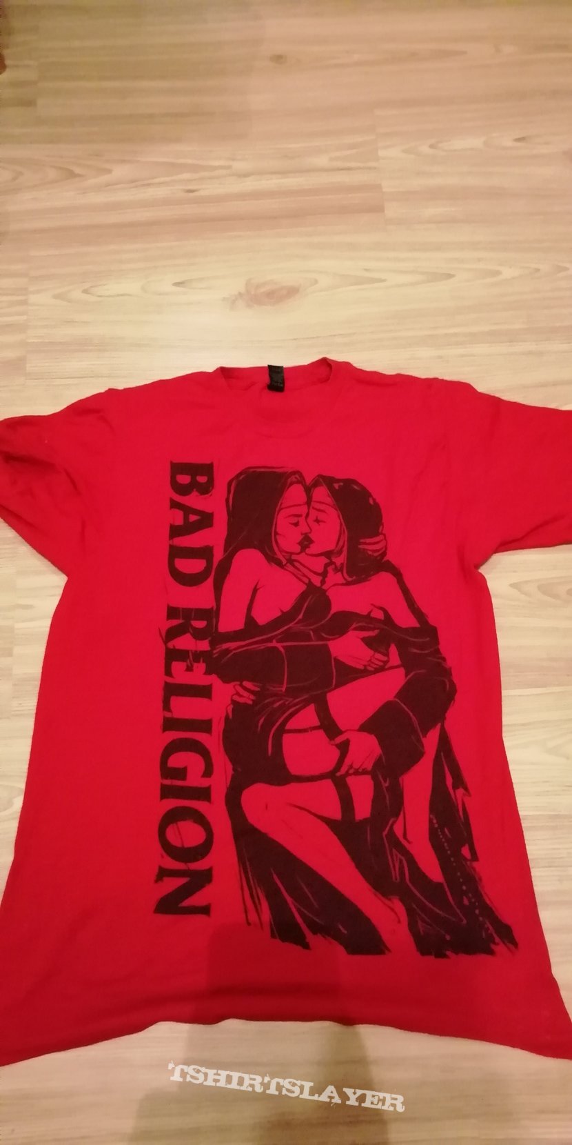 Bad Religion kissing nuns shirt 