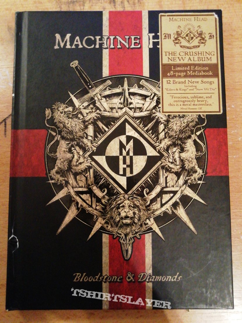 Machine Head bloodstone &amp; diamonds CD 